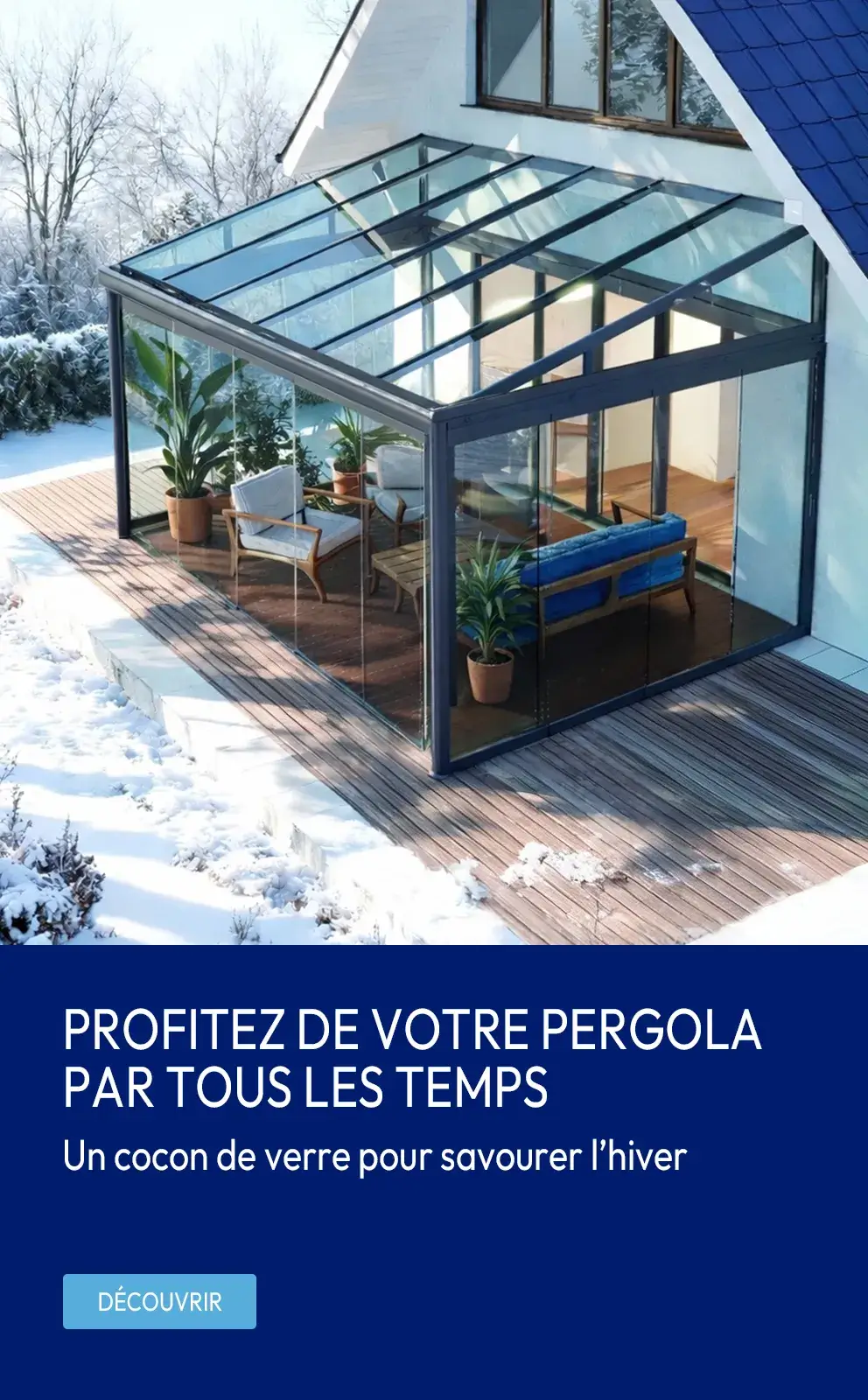 la Pergola à Toiture Modulable pour voir les étoiles.