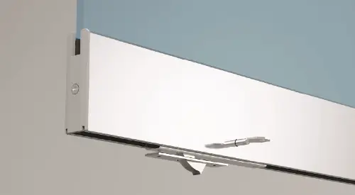 Verrouillage au sol pour la Cloison Panoramique Glass Systems, système de fermeture de terrasse XXL