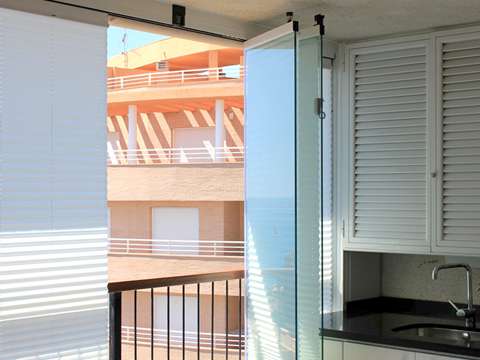 Store plisse sur mesure pour verre glass systems