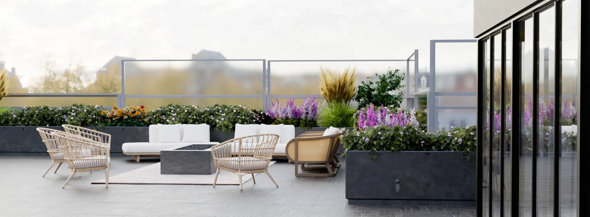 Présentation technique du Paravent Télescopique Glass Systems, brise-vent pour terrasses de restaurant et balcons