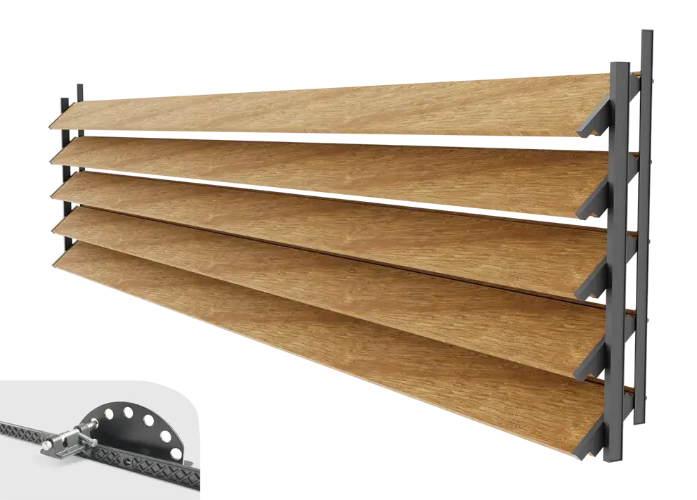 comment fonctionne l'ouverture des lames sur le brise-soleil orientable Glass Systems