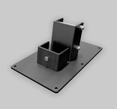 Système de drainage libre, élements compris dans la structure de la Carport Photovoltaique en aluminium Glass Systems