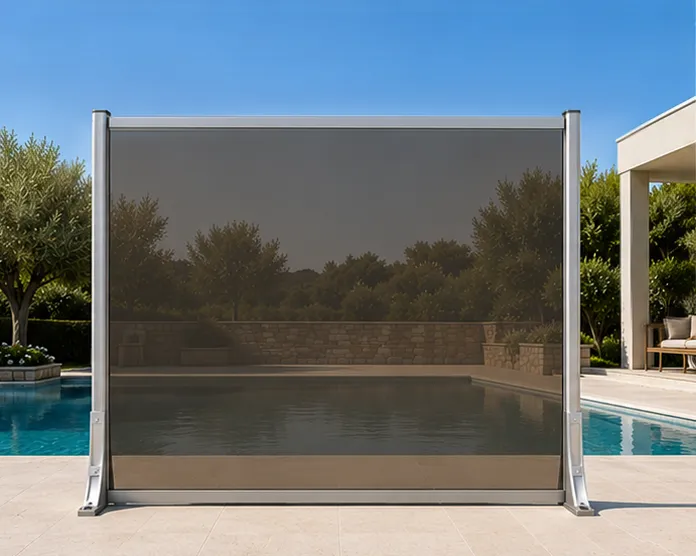 Présentation verre, garde-corps vitré avec poteau en version standard ou dépassement du verre